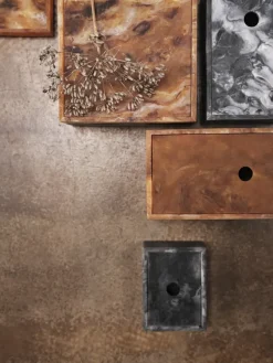 Caja de almacenamiento Mist 7,5x10 cm, Charcoal