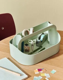 Caja de almacenamiento Tool Box recycled 21x30 cm, Mint