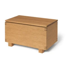 Caja de madera Bon 19x35 cm, Oiled oak