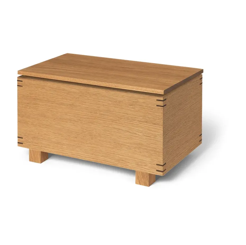 Caja de madera Bon 19x35 cm, Oiled oak