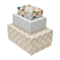 Cajas de almacenamiento Mana 3 piezas, Multi