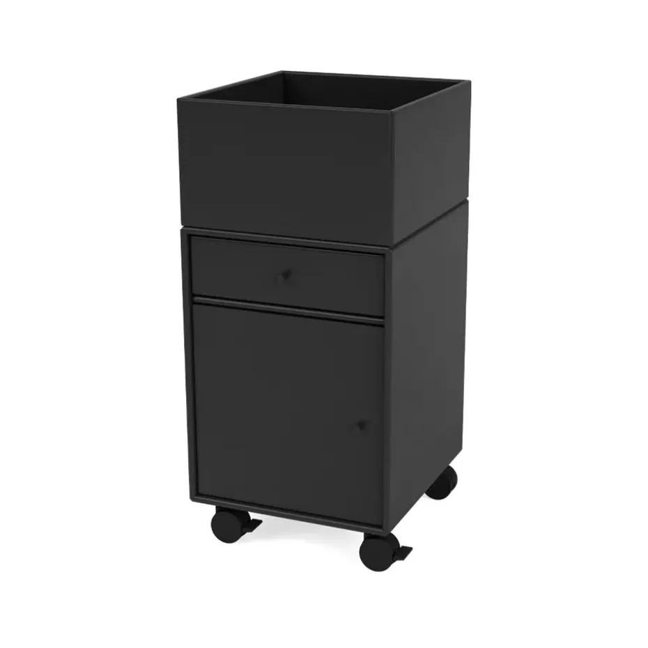 Cajonera con ruedas Runner, Black 05