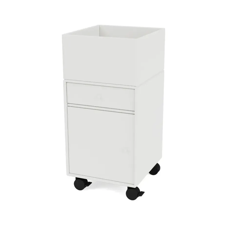 Cajonera con ruedas Runner, White 01