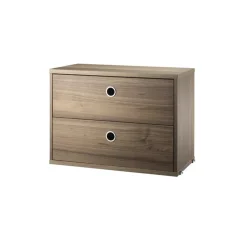 Cajonera String, Nogal, 58x30 cm