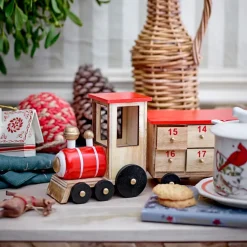 Calendario de navidad Paulownia tren, Multi