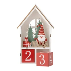 Calendario Edmund con fecha, Rojo