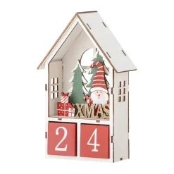 Calendario Edmund con fecha, Rojo