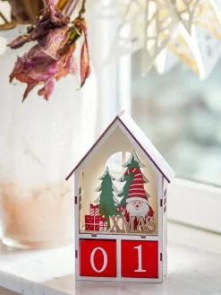 Calendario Edmund con fecha, Rojo