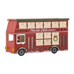 Calendario Edward con autobús luminoso, Rojo