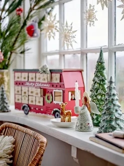 Calendario Edward con autobús luminoso, Rojo