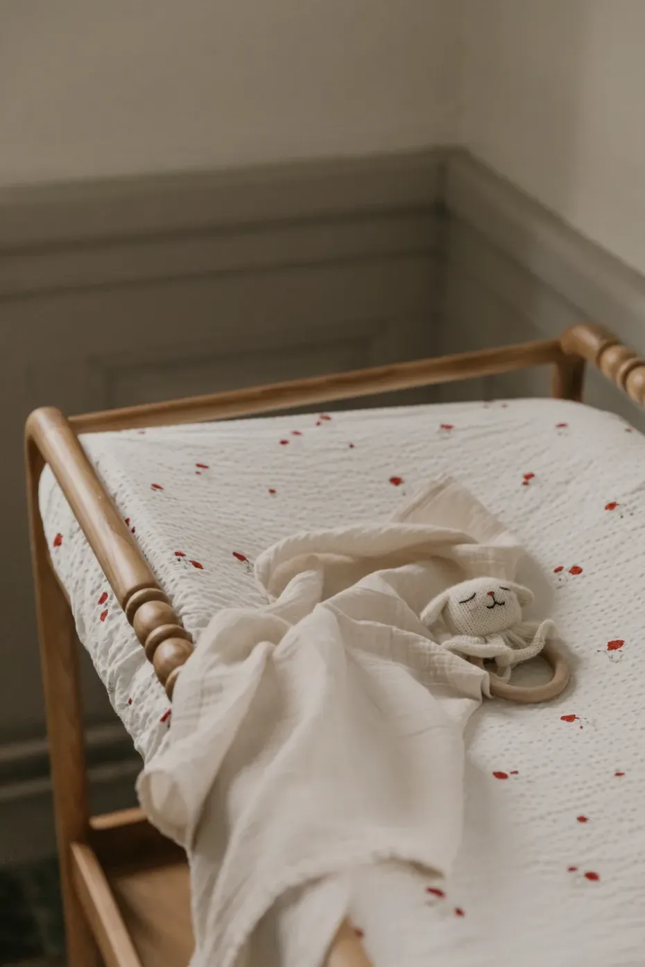 Cambiador Poppy Seersucker, 50x70x15 cm