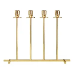 Candelabro Alto, latón macizo