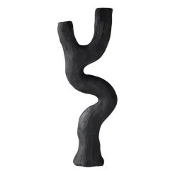 Candelabro Art piece 41 cm, Black
