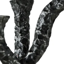 Candelabro Ava 22 cm, Gris antiguo