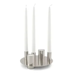 Candelabro Awa, Nickel