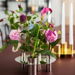 Candelabro Awa, Nickel