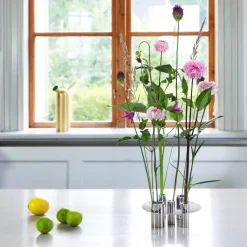 Candelabro Awa, Nickel