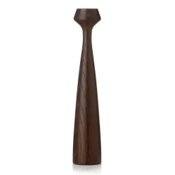 Candelabro Blossom Lily 24,5 cm, Smoked oak