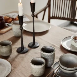 Candelabro Boule negro, Large