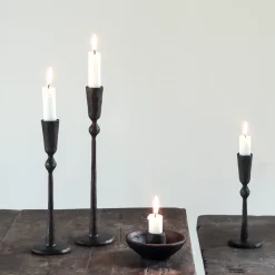 Candelabro Boule negro, Medium