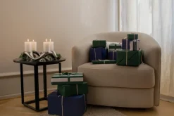 Candelabro Cobra Ø33 cm, acero inoxidable