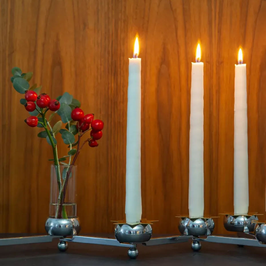 Candelabro Constella S, aluminio