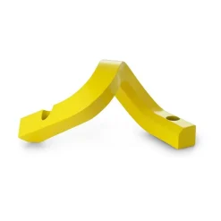 Candelabro Crooked 2, Amarillo