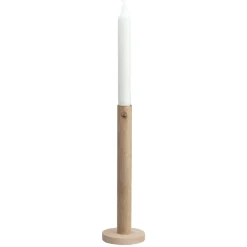 Candelabro de madera Ernst 25 cm, natural