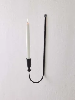 Candelabro de pared Boule , Negro