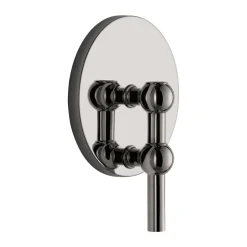Candelabro de pared STOFF Nagel, Cromo negro