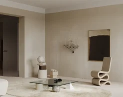 Candelabro de pared STOFF Nagel, Chrome