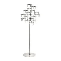 Candelabro de pie STOFF Nagel 70 cm, Chrome