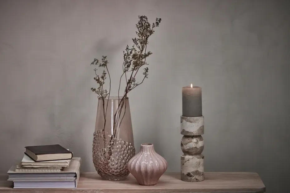 Candelabro Ellia 30 cm, Linen