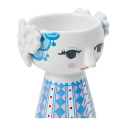 Candelabro Eva 9,5 cm, Azul oscuro