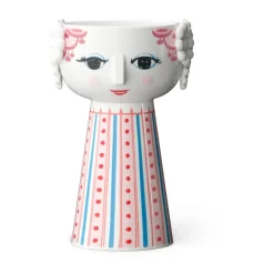 Candelabro Eva 14 cm, Rojo