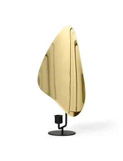 Candelabro Flambeau 34 cm, Latón negro pulido