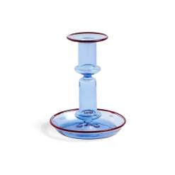 Candelabro Flare mediano, Light blue-red