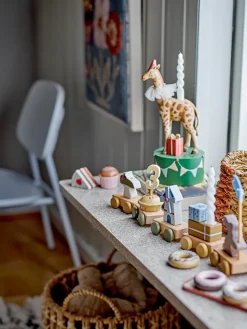 Candelabro Flor 25 cm, jirafa