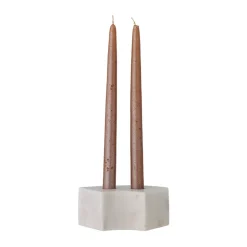 Candelabro Florida 14,5x6x7,5 cm, White marble