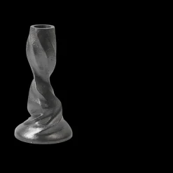 Candelabro Gale 13 cm, Blackened Aluminium