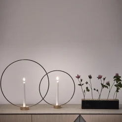 Candelabro Gloria pequeño, latón