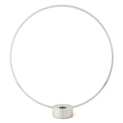 Candelabro Gloria pequeño, nickel