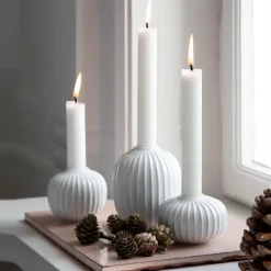 Candelabro Hammershøi grande, blanco