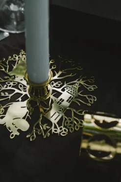 Candelabro Hilke X Mumin No.1, Latón