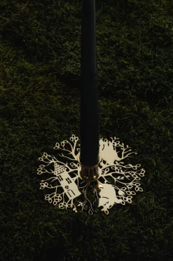 Candelabro Hilke X Mumin No.1, Latón