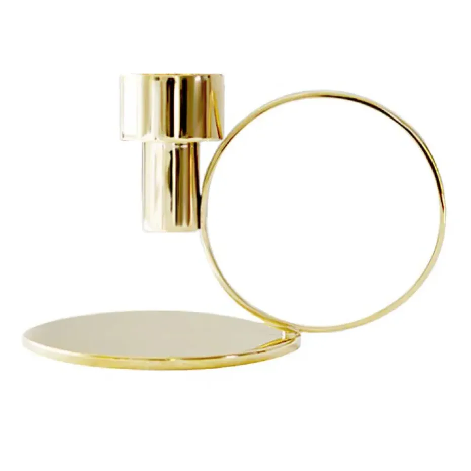 Candelabro Insieme, latón macizo