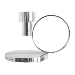 Candelabro Insieme, Latón niquelado