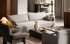 Candelabro Interconnect 70 cm, Polerad latón