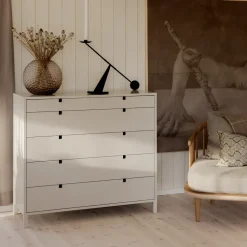 Candelabro Interconnect 70 cm, negro