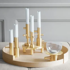 Candelabro Jaime Hayon Single latón, #1